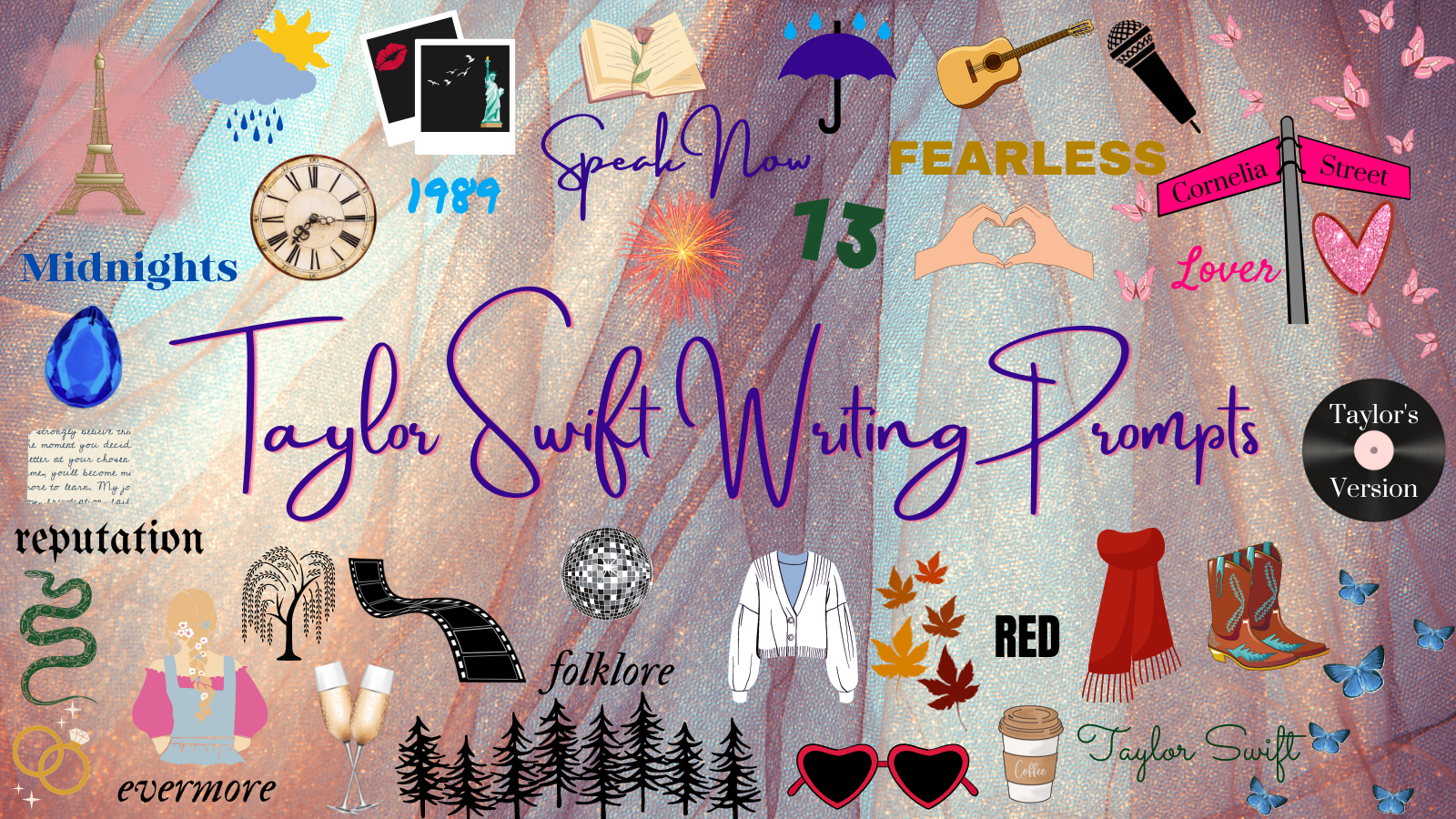 Taylor Swift Writing Prompts
